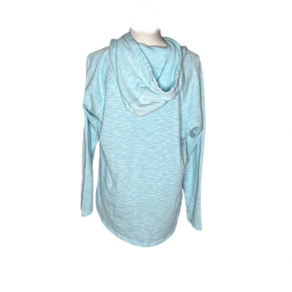 Calvin Klein sweatshirt with hood size large. Very soft sweatshirt. Excellent. - Picture 8 of 9